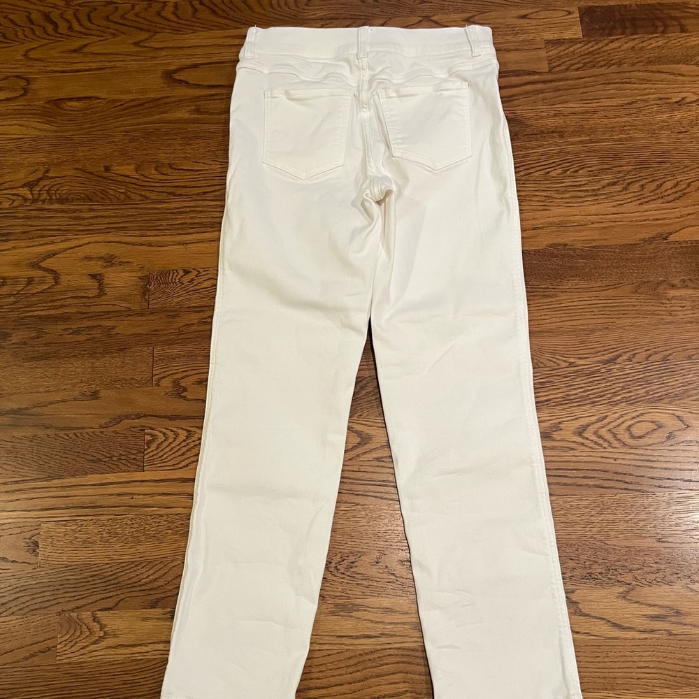 SPANX White Pull-on Skinny Jeans - Picture 2 of 5